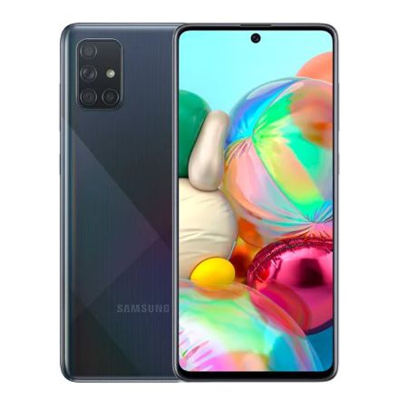 Resim Yenilenmiş Samsung Galaxy A71 Siyah C Grade