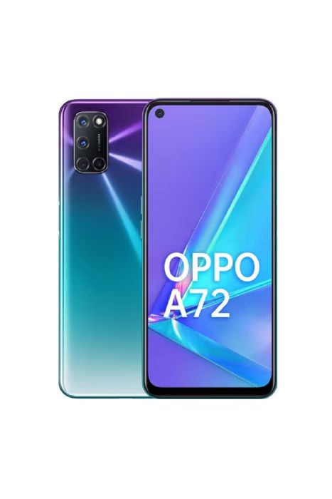 Resim Yenilenmiş Oppo A72 128GB Mor A Grade