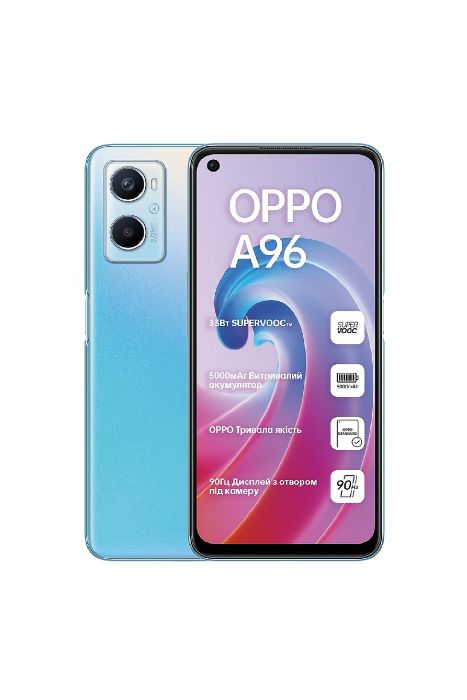 Resim Yenilenmiş Oppo A96 128GB Mavi A Grade