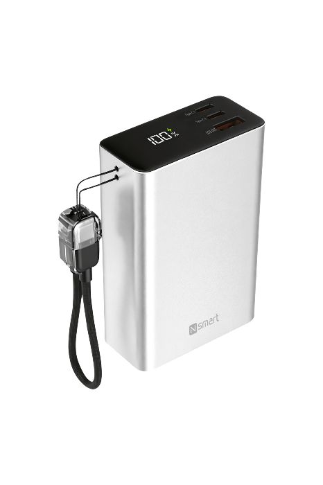 Resim Nsmart X17 Lcd Digital 20000mah Powerbank