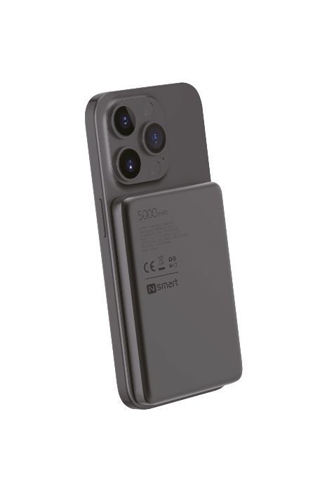Resim Nsmart W71 Magnetic Wireless 5000mah Powerbank
