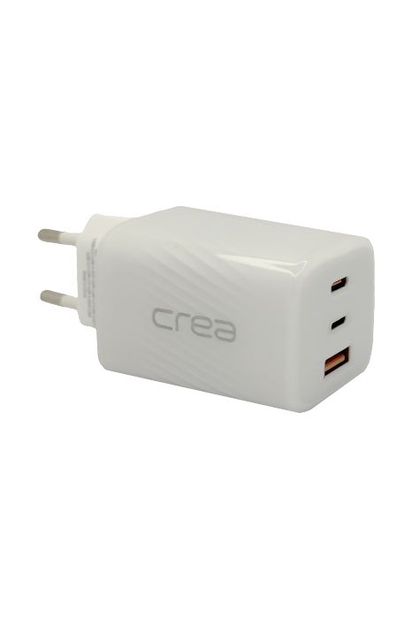 Resim Crea Gan 65w Triple-port Usb Şarj Cihazı