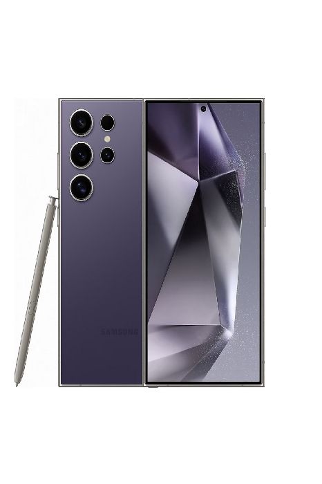 Resim Yenilenmiş Samsung Galaxy S24 Ultra 256GB Mor Titanium C Grade