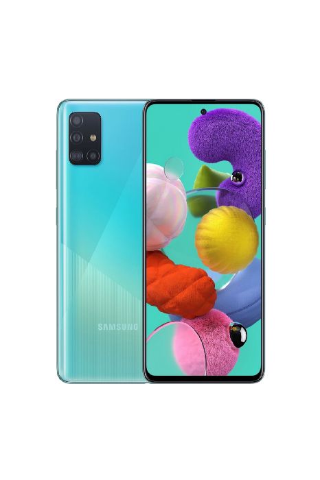 Resim Yenilenmiş Samsung Galaxy A51 64gb Mavi A Grade