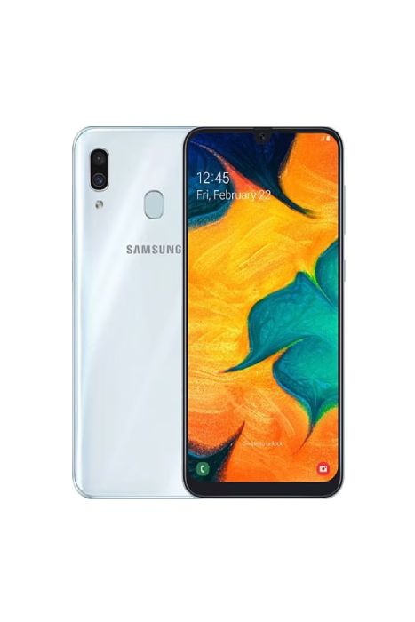Resim Yenilenmiş Samsung Galaxy A30 64GB Beyaz C Grade