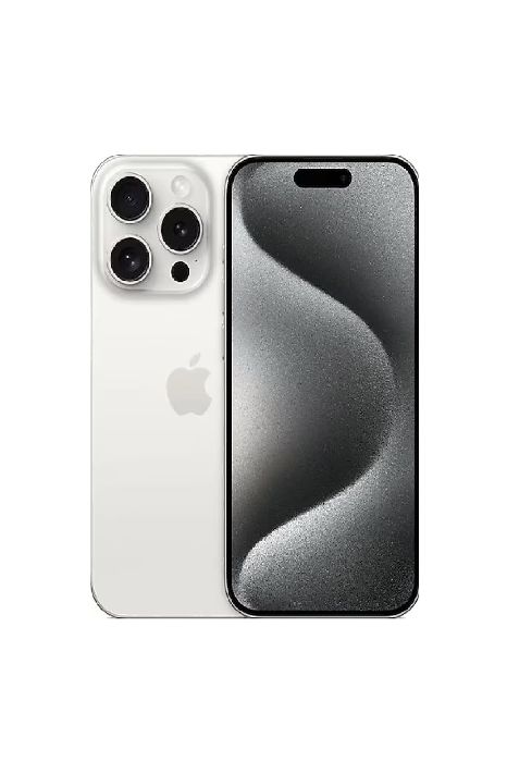 Resim Yenilenmiş Apple iPhone 15 Pro 128GB Beyaz Titanium A Grade