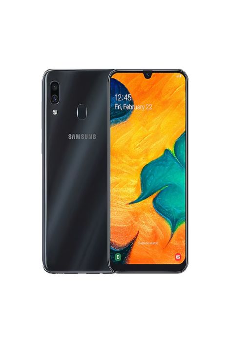 Resim Yenilenmiş Samsung Galaxy A30 64GB Siyah B Grade